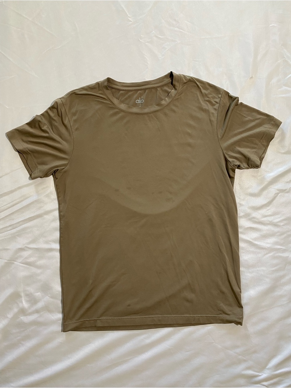 ALO Yoga Men's Tee in Beige